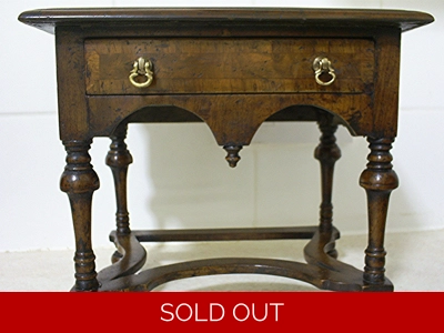 William & Mary Lowboy